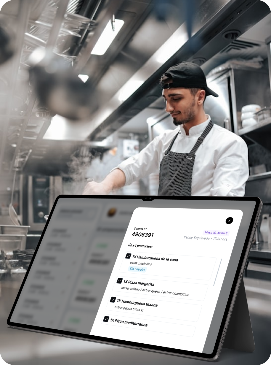 Kitchen Ops - Gestión de cocina en tiempo real