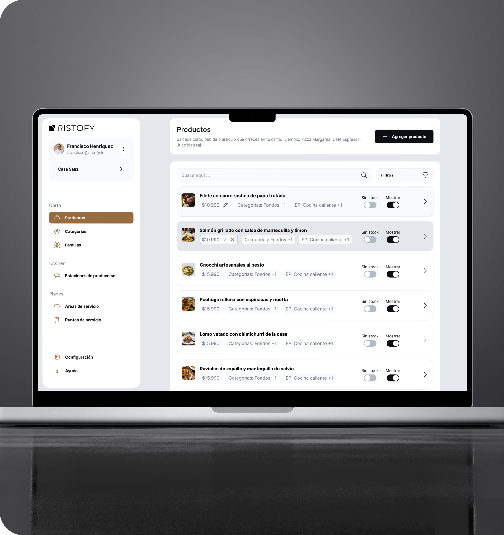 Gestión transparente y trazable