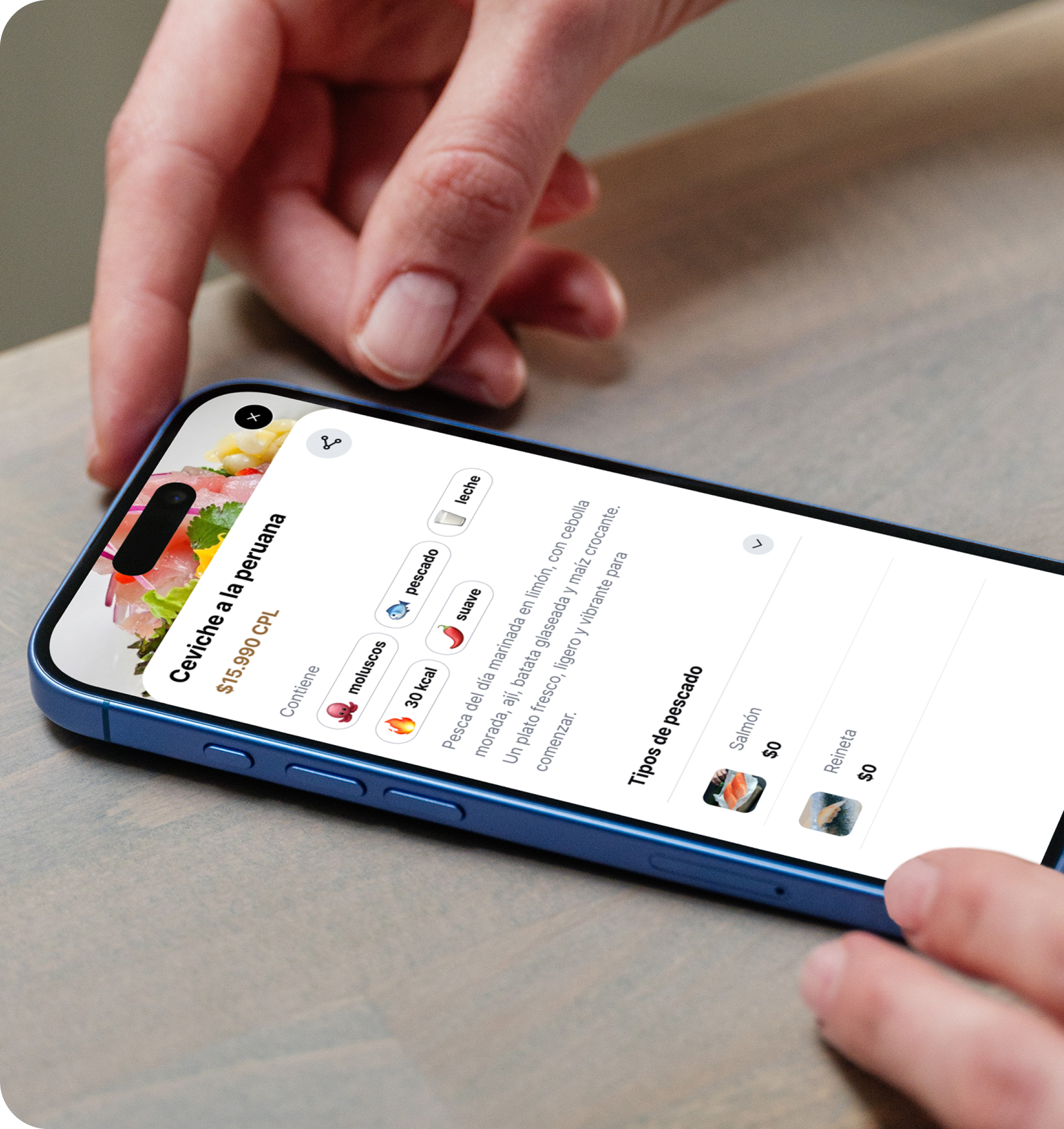 Información completa de ingredientes y alérgenos